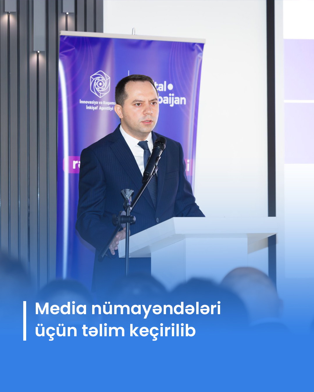 14 may tarixində media subyektlərinin nümayəndələri üçün kibertəhlükəsizlik mövzusunda təlim keçirilib