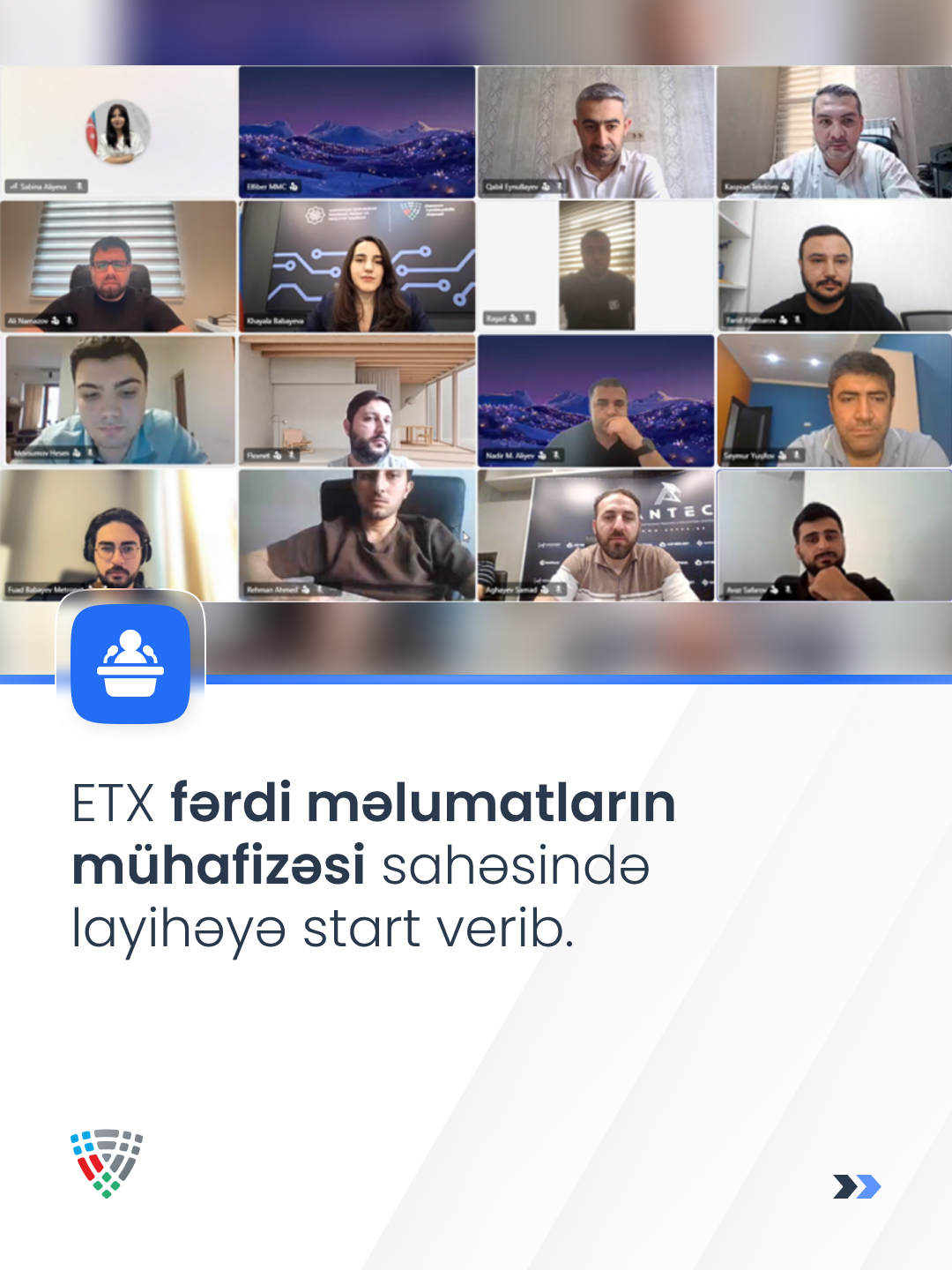 ETX fərdi məlumatların mühafizəsi sahəsində layihəyə start verib