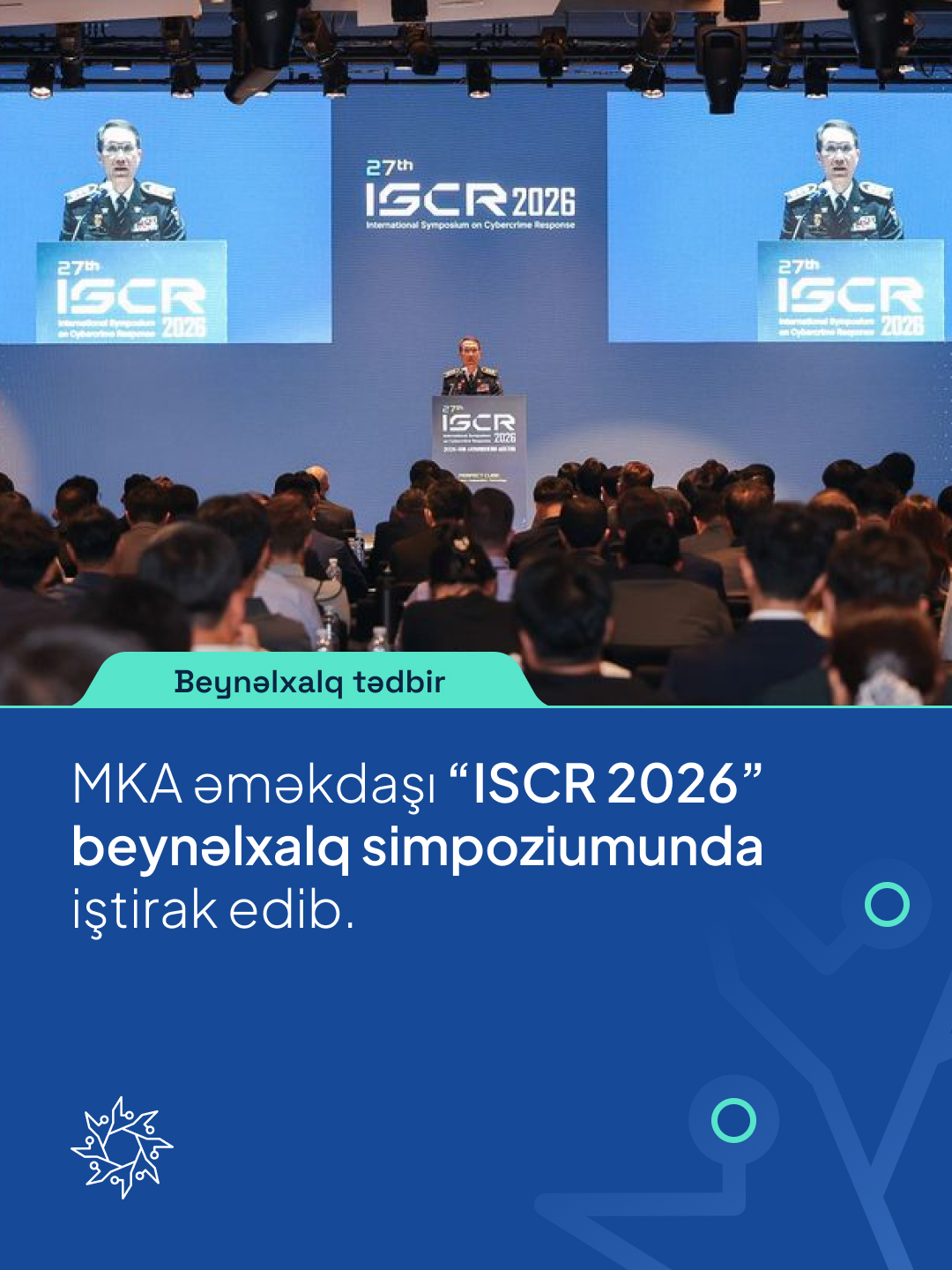 MKA əməkdaşı “ISCR 2026” beynəlxalq simpoziumunda iştirak edib